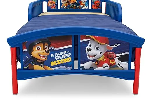 Delta Children Plastic Toddler Bed, Nick Jr. PAW Patrol
