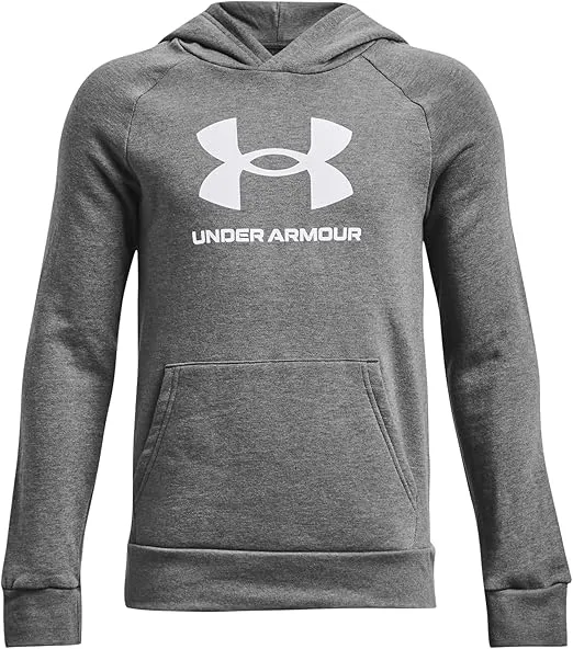 Under Armour Boys' Rival Fleece Big Logo Hoodie
