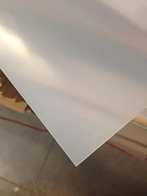 SIBE-R-PLASTIC SUPPLY PETG Thermoforming Plastic Sheet 0.040" x 24" x 24" - Clear (2 Pack)
