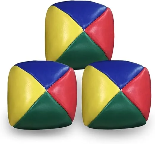 3 Packs Juggling Balls Set for Beginners and Adults, Durable and Soft Juggle Ball Kit, Easy-to-Handle Mini Juggling Balls, Perfect for Learning, Fun, and Stress Relief