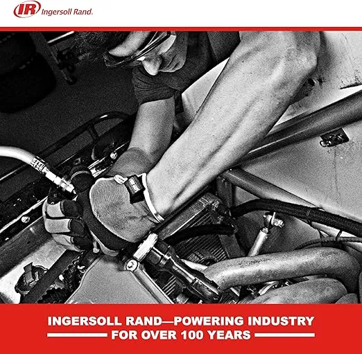 Ingersoll Rand 114GQC Air Hammer - 3 PC Chisel Set with Tapered Punch, Panel Cutter, Flat Chisel, 2-5/8 Inch stroke, 3500 BPM, Lightweight, Compact, Gray