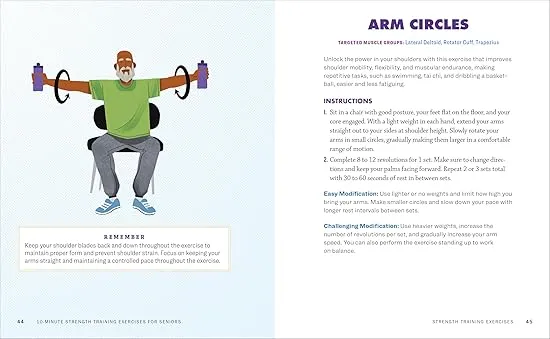 10-Minute Strength Training Exercises for Seniors: Exercises and Routines to Build Muscle, Balance, and Stamina