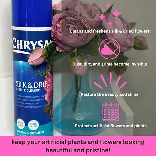 Chrysal Silk and Dried Flower Cleaner, 14.8 oz (2 Pack)