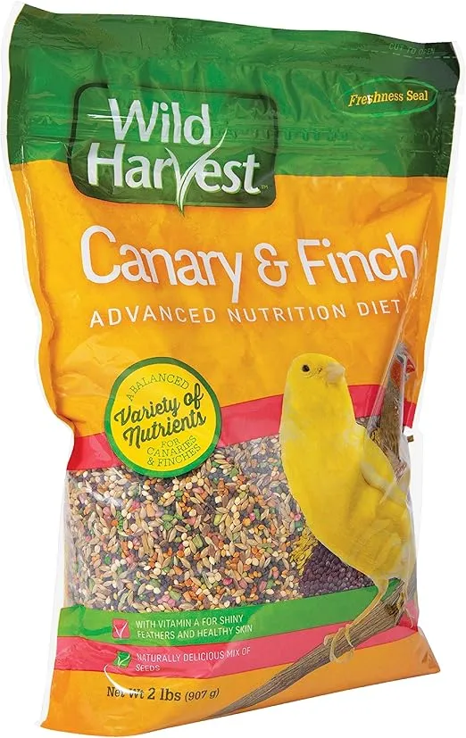 Wild Harvest B12492Q-001 Canary and Finch Food Blend, One Size, 2 Pound (Package May Vary)