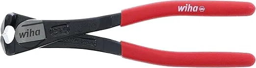 Wiha 32659 High Leverage End Cutting Nippers, 8-Inch