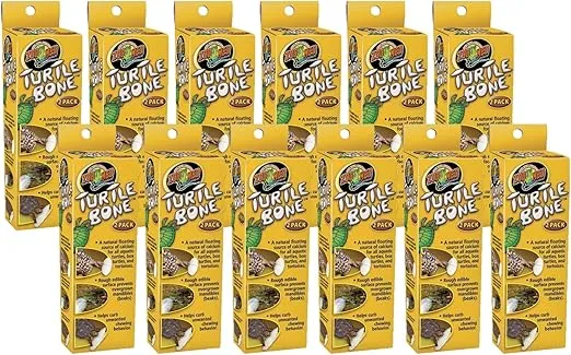Zoo Med 24 Pack of Turtle Bones for all Aquatic Turtles, Box Turtles and Tortoises