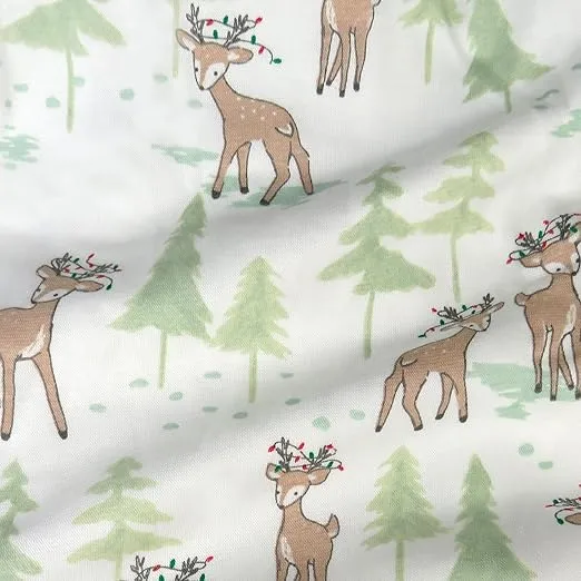 HonestBaby Family Matching Holiday Pajamas Organic Cotton for Men, Women, Kids, Toddlers, Baby Boys, Girls, Unisex Pets