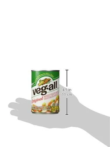 Veg-All Original 7-in-1 Mixed Vegetables, 15 Ounce (Pack of 12)