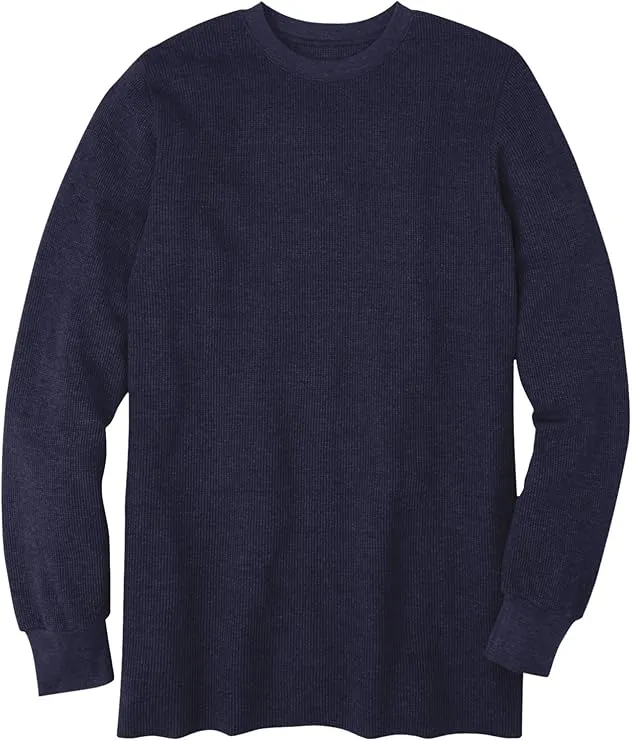 KingSize Men's Big & Tall Heavyweight Thermal Underwear Crewneck Tee
