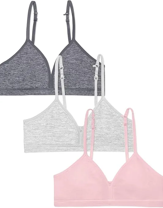 Fruit of the Loom Girls' Soft and Smooth Training Bra