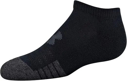 Under Armour Youth Performance Tech No Show Socks, Multipairs