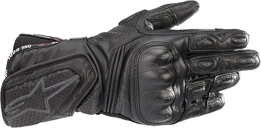 Alpinestars Stella SP-8 V3 Women's Street Motorcycle Gloves - Black/Black/Small