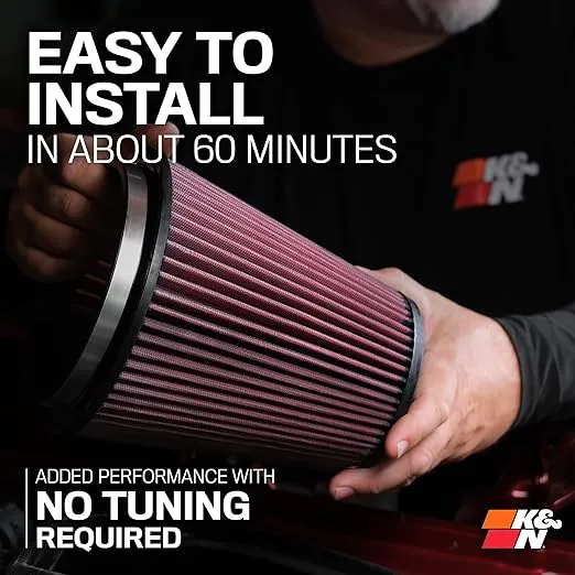 K&N Cold Air Intake System: High-Flow Air-Filter, Increase Performance & Horsepower: Compatible with 1996-1998 TOYOTA 4Runner; 1995-1998 TOYOTA Tacoma, 57-9013