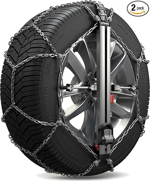KÖNIG Easy-FIT CU-9 080 Snow Chains, Set of 2