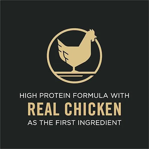 Purina Pro Plan Senior Dog Food With Probiotics for Dogs, Bright Mind 7+ Chicken & Rice Formula - 5 lb. Bag