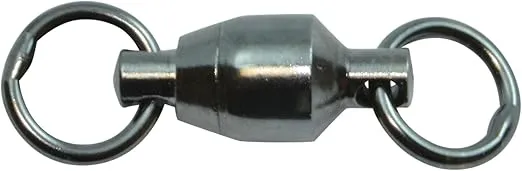 Spro Ball Bearing Swivel with 2 Welded Ring-Pack of 3