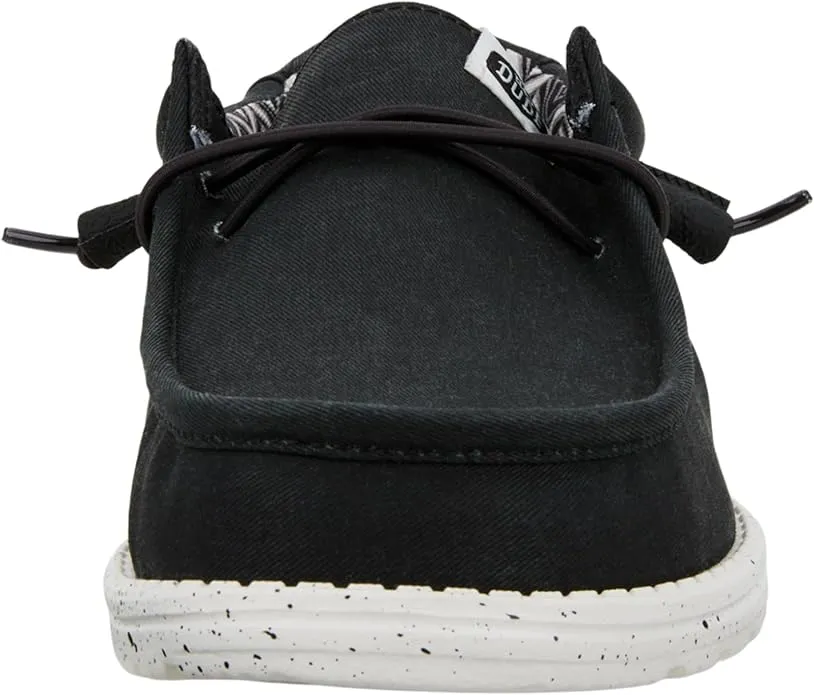 Hey Dude Wally Stretch Canvas | Men's Shoes | Men Slip-on Loafers | Comfortable & Lightweight