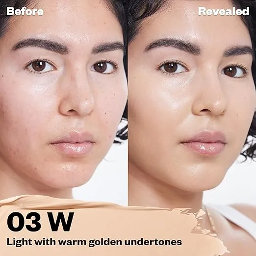 Kosas Mini Revealer Concealer - Medium Coverage Makeup, Conceals Dark Circles Under Eyes, Dark Spots and Blemishes (Tone 03)