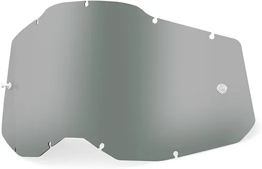 100% Goggle Replacement Lens - Sheet - Compatible with Racecraft 2, Accuri 2, and Strata 2 Goggles
