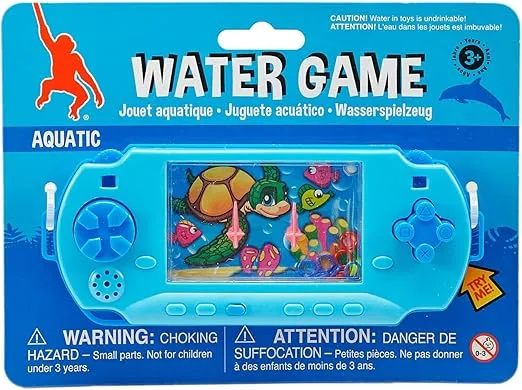 Wild Republic Water Games Aquatic Sensory toys, Kids Gifts, hand held toys, Cuddlekins, 6" ,Blue.