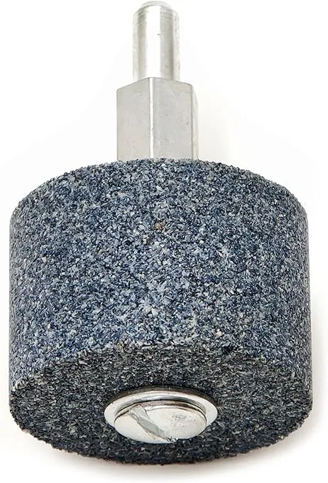 Forney 60051 Mounted Grinding Stone with 1/4-Inch Shank, Cylindrical, 1.5 x 1-Inch