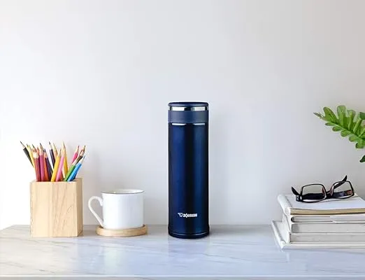 Zojirushi Stainless Steel Travel Mug with Tea Leaf Filter, 16-Ounce/0.46-Liter, Deep Blue