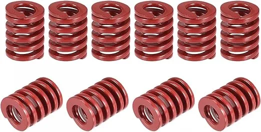 uxcell 3D Printer Die Spring, 20pcs 12mm OD 20mm Long Spiral Stamping Medium Load Compression Mould Die Springs for 3D Printer Electric Part, Red