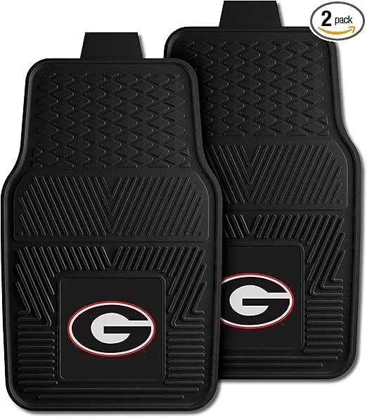 FANMATS - 8746 NCAA University of Georgia Bulldogs Vinyl Heavy Duty Car Mat 18"x27"