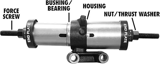OEMTOOLS 27212 Manual Bushing Removal Tool Set, Suspension and Wheel Bearing Service Kit, 20 Cups and Adapters for Bushing, Seal, and Bearing Replacement, Control Arm and Axle Repair