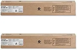 Sharp MX60NTBA, MX61NTBA OEM Toner Cartridge 2 Pack, 40000 Page-Yield Per Ctg, Black