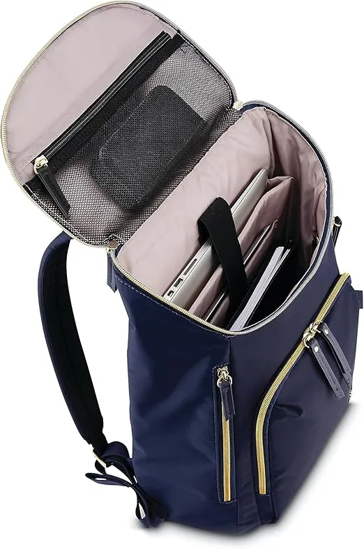 Samsonite Mobile Solution Deluxe Backpack, Navy Blue
