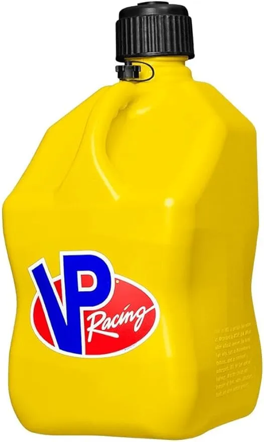 VP Racing Fuels Motorsports Jug 5.5 Gal Yellow Square w/Hose