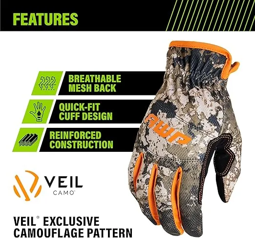 AWP VEIL® Camouflage Utility Work Gloves