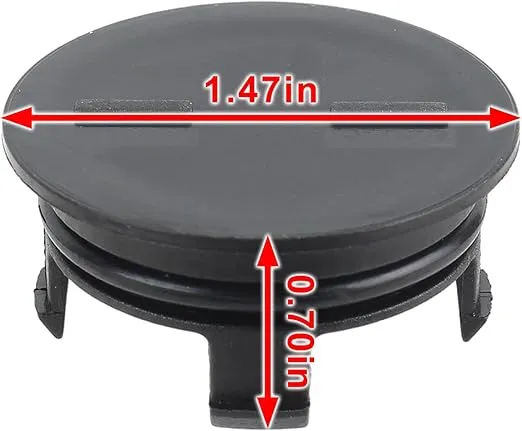 AUTOKAY 12513-P72-003 Cylinder Head Rear Cam Plug With Seal KP Fits for Honda Acura