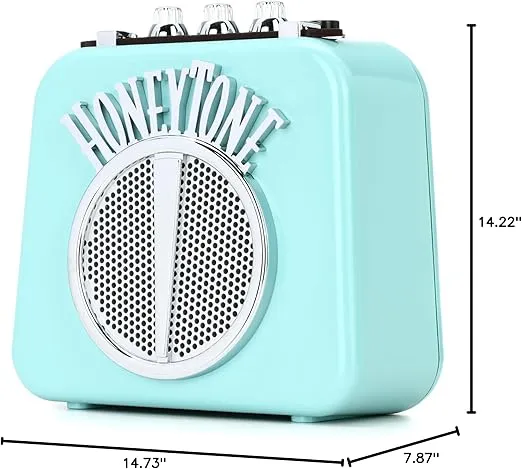 Danelectro Electric Guitar Mini Amplifier, Aqua (N10A)