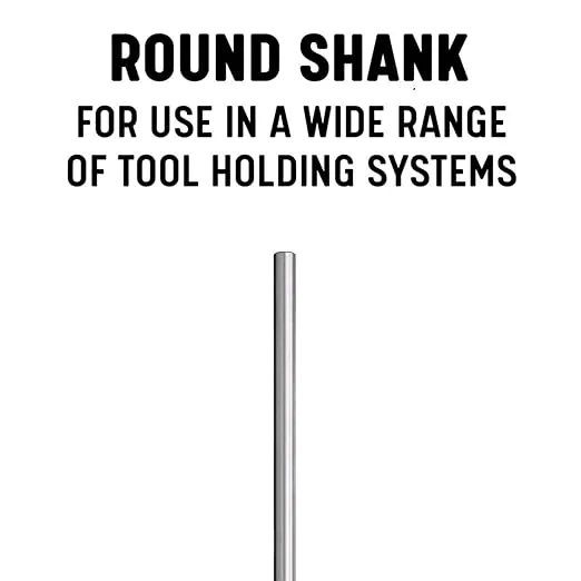 Drill America - DWRR13/32 13/32" High Speed Steel Straight Shank Straight Flute Chucking Reamer, DWR Series