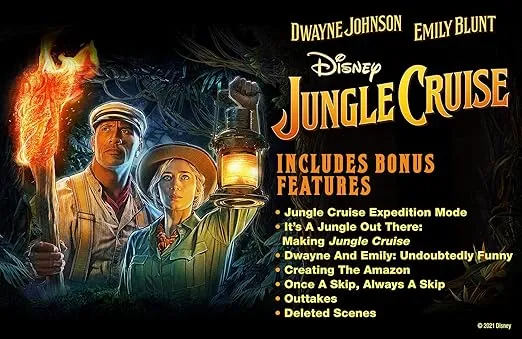 Disney's Jungle Cruise Blu-ray [2021] [Region Free]