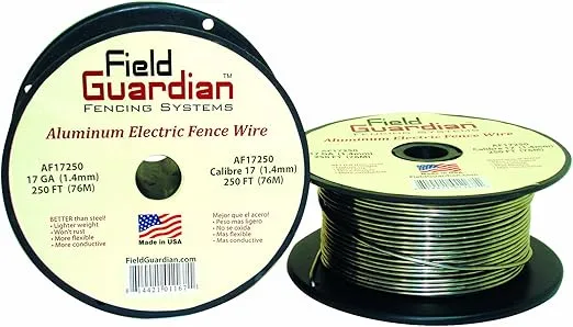 Field Guardian 17-Guage Aluminum Wire, 250-Feet