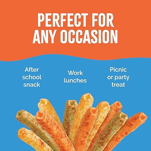 Sensible Portions Veggie Straws, Screamin' Hot Flavor, Gluten-Free Chips, 6 Ounce Bag, 6-Pack