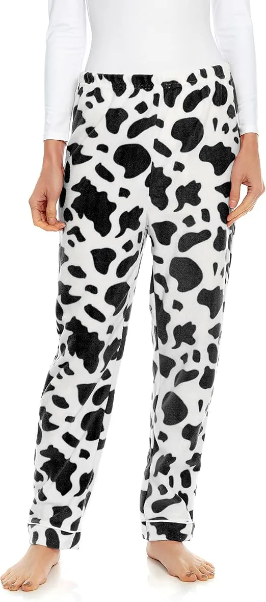 Leveret Womens Pajama Pants Fleece Lounge Sleep Pj Bottoms Christmas Pjs (Size X-Small-XXLarge)
