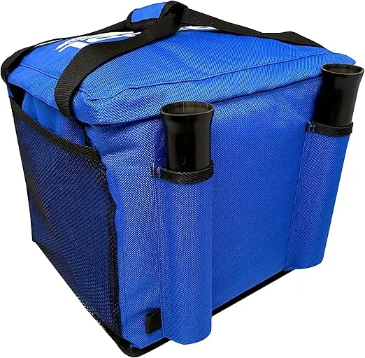 PROPEL PADDLE GEAR BY SHORELINE MARINE Ultimate Kayak Bag | Durable Water Resistant 1200 Denier Material | 2 Fishing Rod Holders | Heavy Duty Zipper | Lined Accessory Storage Compartment