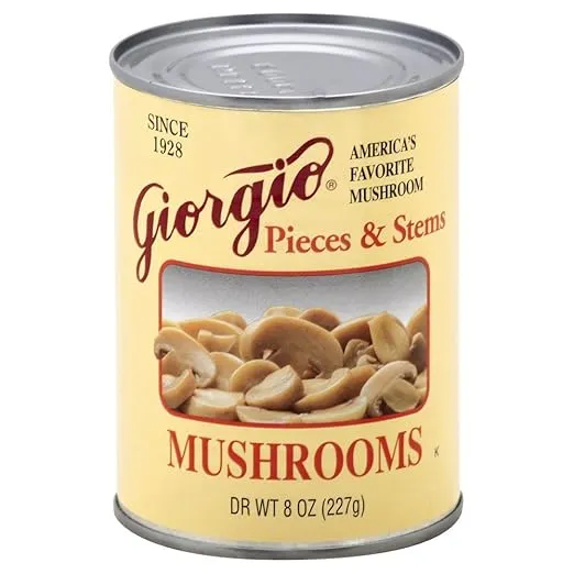 Giorgio Mushroom Pieces N Stems