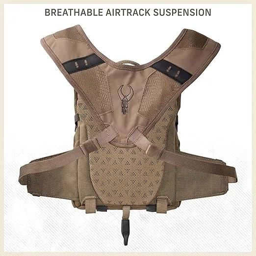 Badlands Bino X2 | Modular Binocular Harness System for Optimal Performance and Durability, Mud, Large