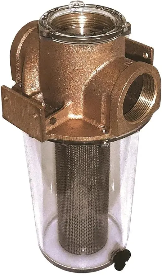 GROCO ARG-750 Series 3/4" Raw Water Strainer w/Stainless Steel Basket