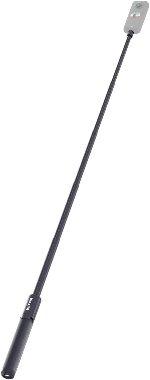 Insta360 2-in-1 Invisible Selfie Stick + Tripod, Compatible with GO 3/X3/ONE RS(1-Inch 360 Excluded)/ONE X2/ONE X/GO 2/ONE R/ONE