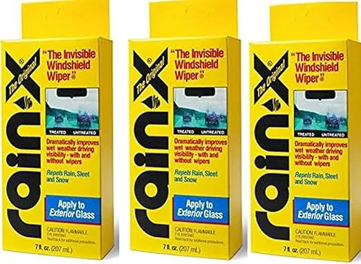 Rain-X 800002243 Glass Treatment- 7 fl oz.OjnoZe, Pack of 3
