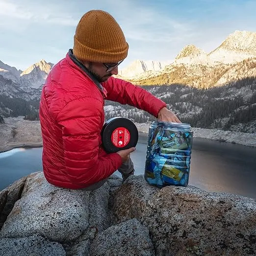 Bear Canister for Backpacking. 4 Sizes: BV500, BV475, BV450, BV425. Bear Resistant Food Container for Camping, Hiking, Fishing, Canoeing, Hunting, bikepacking. Bear Vault is Bear Safe!