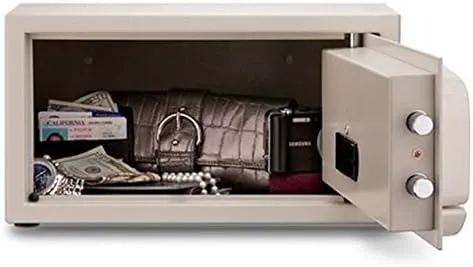 Mesa MH101E-WHT-KA Hotel Safe in White with Electronic Lock