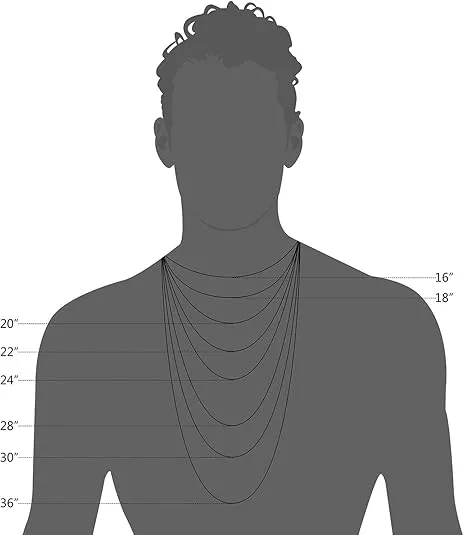 Kooljewelry 10k Yellow Gold Rope Chain Necklace For Men And Women (choose from 1.5mm, 1.8mm, 2.6mm, 3.2mm, 3.8mm or 4.8mm. size from 16 until 30 inches long)