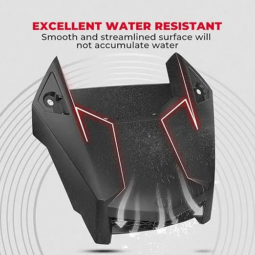 KEMIMOTO Turbo Hood Compatible with 2019-2023 Polaris RZR XP 1000 /XP 4 1000 /Turbo S/Turbo 4 S RZR Turbo Hood Scoop Replacement Air Intake Kit ABS Material Impact Resistant